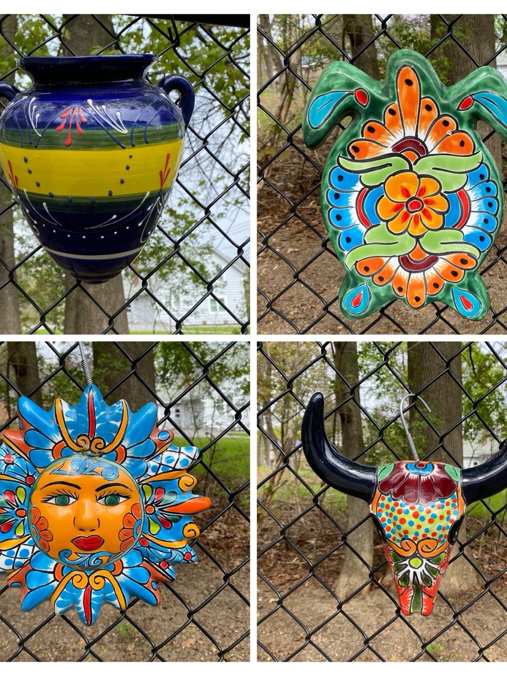 MEXICAN INSPIRED BUNDLE For Your Garden or Inside Space, All Pieces Included